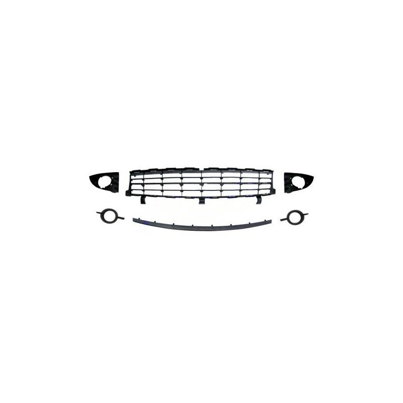 KIT GRIGLIA PARAURTI ANT INF 6 PEZZI PRIMERIZZATA RENAULT SCENIC (JA0/JA1) 2003 2009 OEM 7701477302