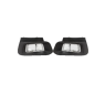 KIT CORNICI FENDINEBBIA NERI E CROMATI PEUGEOT 308 II (LB/LP/LW/LH/L3/LC/LJ/LR) 2017 2021