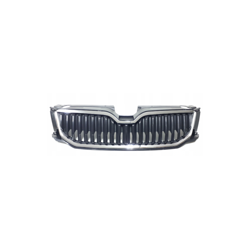 GRIGLIA PARAURTI ANT NERA CROMATA SKODA OCTAVIA 6 (5E3/NL3/NR3/5E5/5E6) 2013 2017 OEM 5E0853651