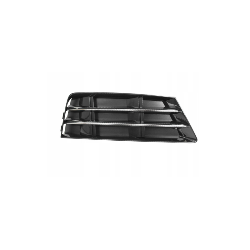 GRIGLIA PARAURTI ANT SX NERA CROMATA AUDI A4 (8W2/8WC/8W5/8WD) 2015 2018 OEM 8W0807681RFKZ