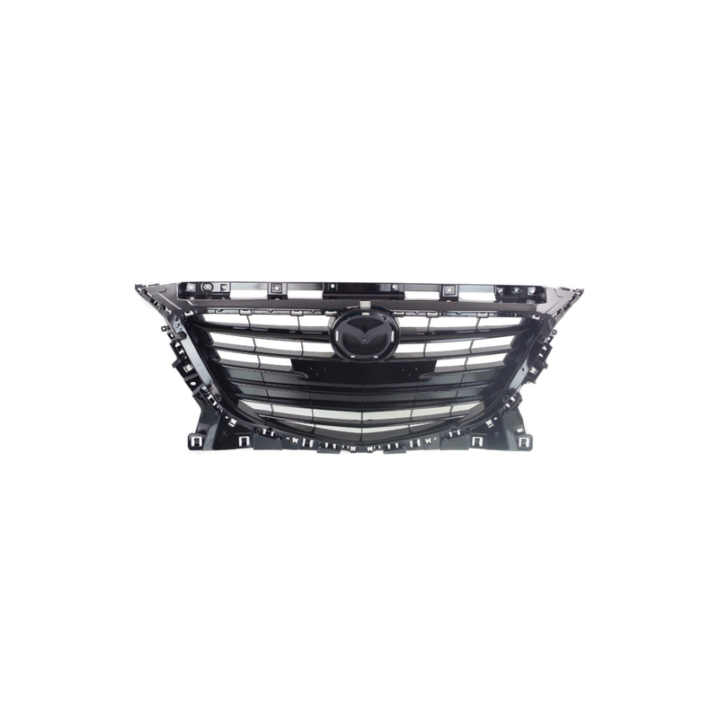 GRIGLIA PARAURTI ANT NERA LUCIDA MAZDA 3 SDN-H/B (BM/BN) 2013 2016 OEM BHN150712A