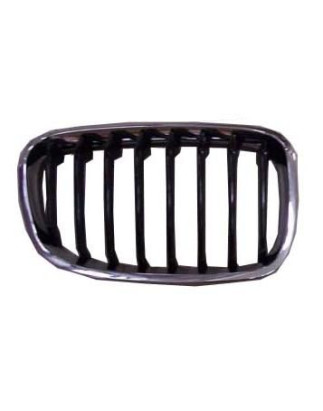GRIGLIA ANT DX 3/5 CROMATA/NERA BMW SERIES 1 3/5D (F21/F20) 2011 2015 OEM 51137262118