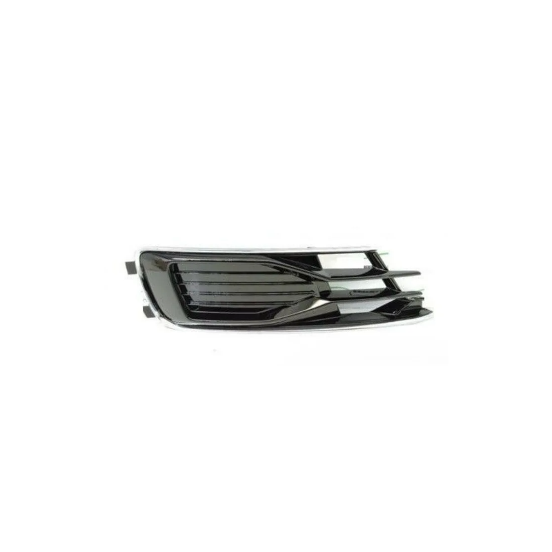 GRIGLIA PARAURTI ANT SX NERO LUCIDO CROMATA AUDI A6 (4GH/4GJ/4G2/4GC/4G5/4GD) 2014 2018 OEM 4G0807647T94