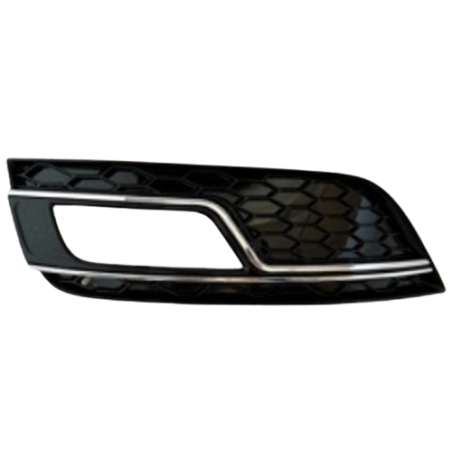 GRIGLIA PARAURTI ANT SX NERA LUCIDA CROMATI AUDI A4 (8KH/8K2/8K5) 2011 2015