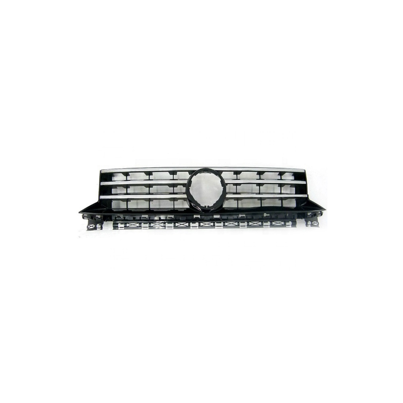 GRIGLIA NERA CON TRE PROFILI CROMATI VOLKSWAGEN CADDY (SAB/SAJ) 2015 2020 OEM 2K5853651CLDB