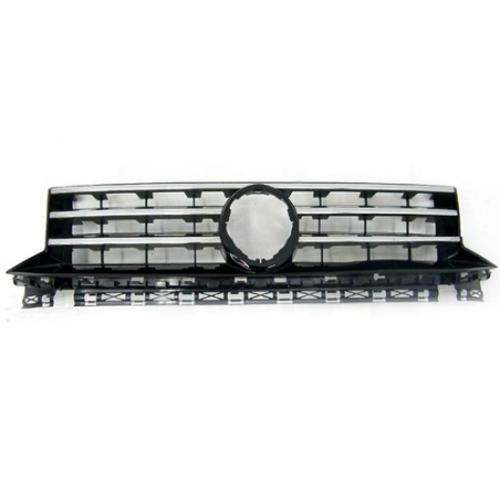 GRIGLIA NERA CON TRE PROFILI CROMATI VOLKSWAGEN CADDY (SAB/SAJ) 2015 2020 OEM 2K5853651CLDB