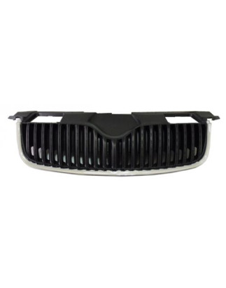 GRIGLIA NERA CROMATA SKODA FABIA (542/545) 2007 2010 OEM 5J08536689B9