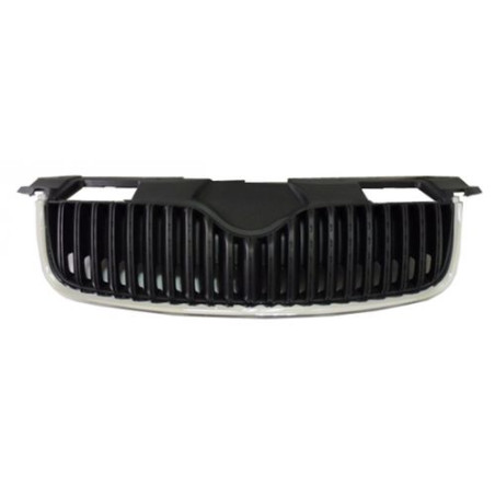 GRIGLIA NERA CROMATA SKODA FABIA (542/545) 2007 2010 OEM 5J08536689B9