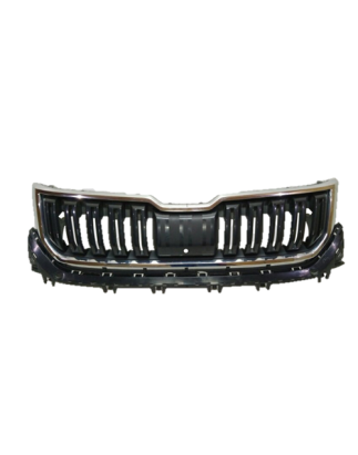 GRIGLIA PARAURTI ANT NERA CROMATA SKODA KAROQ (NU7/ND7) 2017 2021 OEM 565853653CZD4
