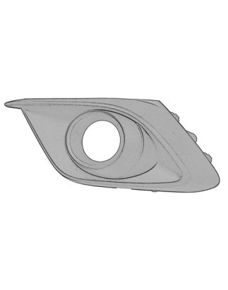 GRIGLIA PARAURTI ANT SX MAZDA 3 SDN-H/B (BM/BN) 2013 2016 OEM BHR150C21A