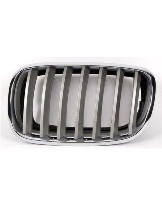 GRIGLIA ANT DX CROMATA/TITANIO BMW X5 (E70) 2007 2010 OEM 51137185224