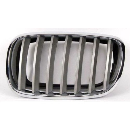 GRIGLIA ANT DX CROMATA/TITANIO BMW X5 (E70) 2007 2010 OEM 51137185224