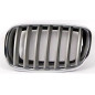 GRIGLIA ANT DX CROMATA/TITANIO BMW X5 (E70) 2007 2010 OEM 51137185224