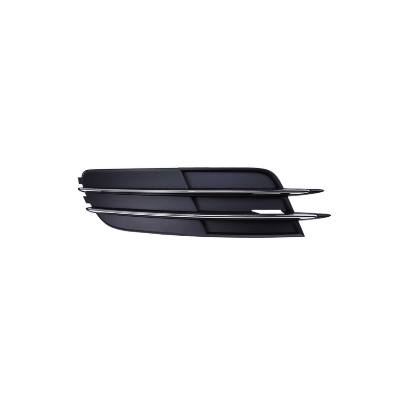 GRIGLIA PARAURTI ANT SX NERA CROMATI AUDI A6 (4GH/4GJ/4G2/4GC/4G5/4GD) 2010 2014 OEM 4G08076819B9