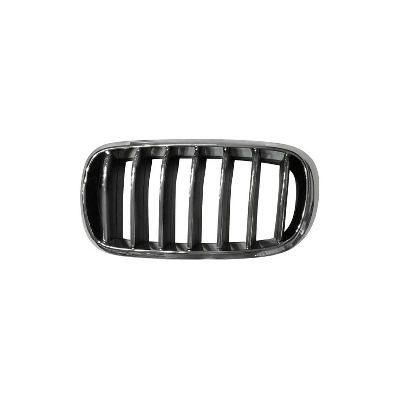 GRIGLIA RADIATORE SX CROMATA-CROMATA-NERA BMW X5 (F15/F85) 2013 2018 OEM 51137316061