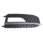 GRIGLIA PARAURTI ANT DX CROMATA INTERNO NERO AUDI A4 (8KH/8K2/8K5) 2011 2015 OEM 8K0807682P01C