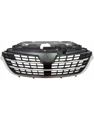 GRIGLIA PARAURTI ANT CENTRALE NERA CROMATA (4PZ) RENAULT TRAFIC (EG) 2014 2019 OEM 623109221R