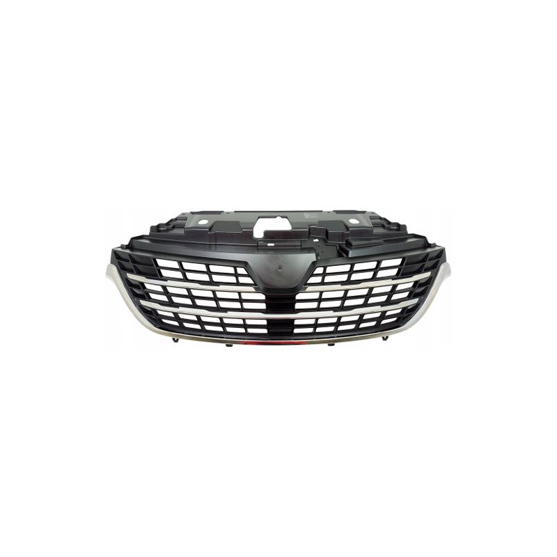 GRIGLIA PARAURTI ANT CENTRALE NERA CROMATA (4PZ) RENAULT TRAFIC (EG) 2014 2019 OEM 623109221R
