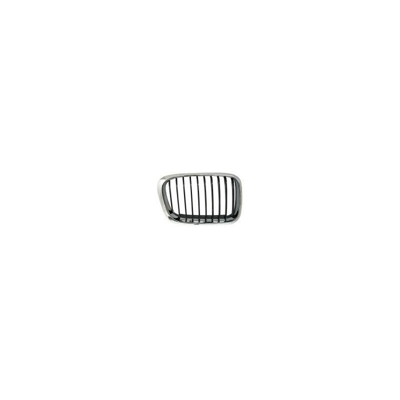 GRIGLIA ANT DX CROMATA/NERA BMW SERIES 3 COMPACT (E46) 2001 2005 OEM 51138208490