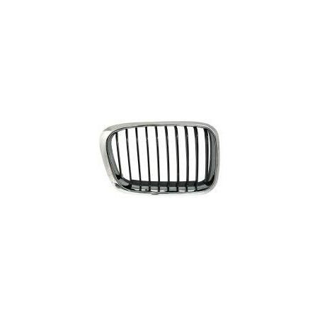 GRIGLIA ANT DX CROMATA/NERA BMW SERIES 3 COMPACT (E46) 2001 2005 OEM 51138208490