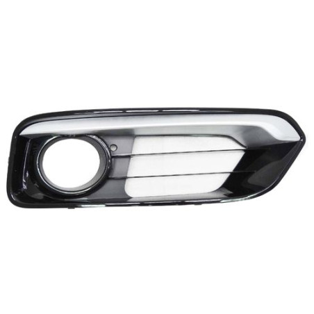 GRIGLIA PARAURTI ANT DX 3/5 NERA LUCIDA SEMIAPERTA SILVER BMW SERIES 1 3/5D (F21/F20) 2015 2019 OEM 51117443808