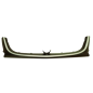 MODANATURA PARAURTI ANT CENTRALE NERA ARGENTO ALFA ROMEO GIULIETTA (940) 2010 2020 OEM 156147861