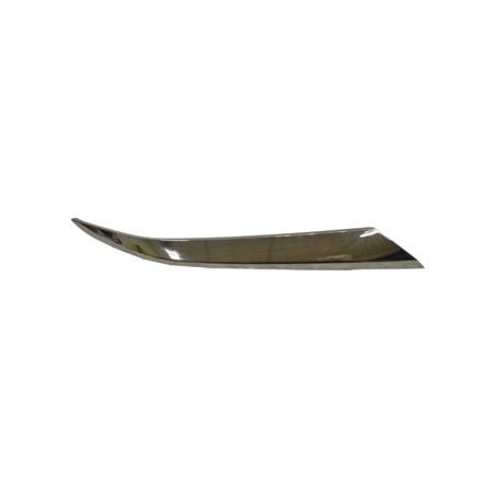 MODANATURA SOTTOFARO SX CROMATA SATINATA NERA HYUNDAI SANTA FE (TM/TMA) 2018 2020 OEM 86375S202