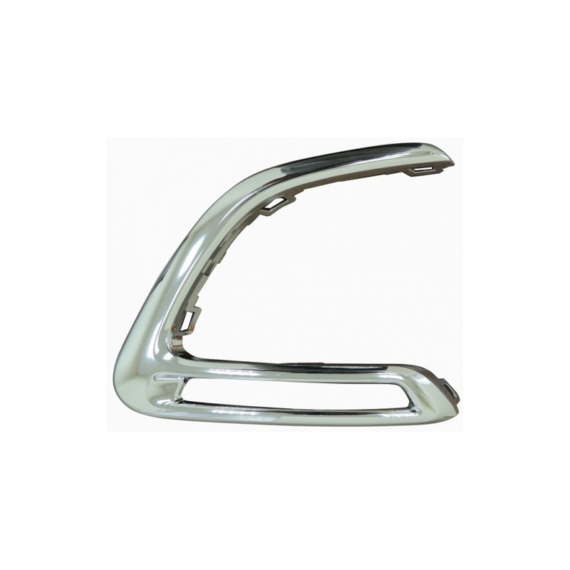 MODANATURA GRIGLIA PARAURTI ANT SX CROMATA PEUGEOT 108 2014  OEM 1612203380