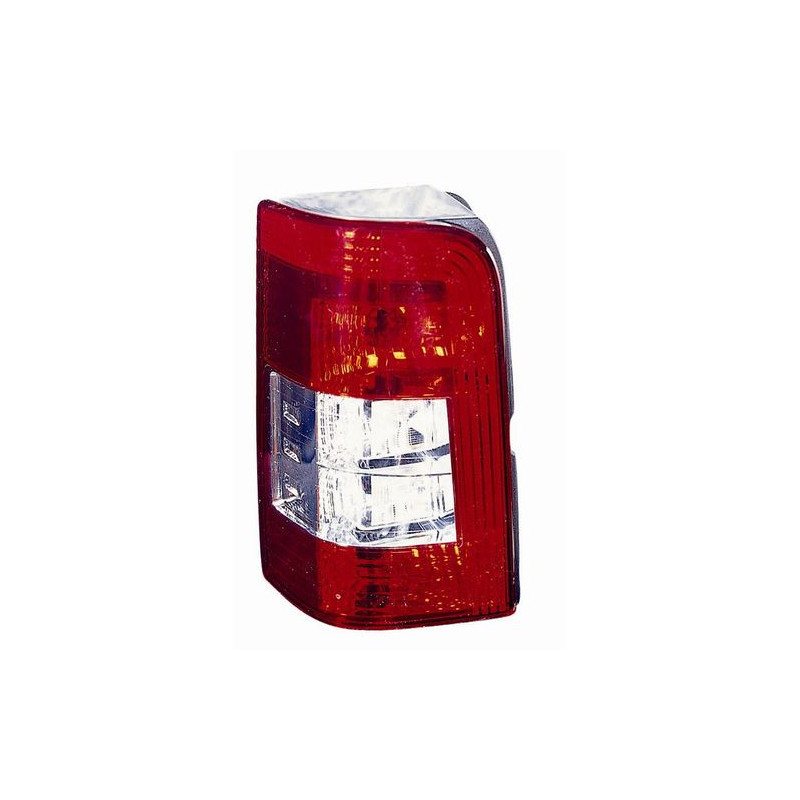 FANALE POST SX BIANCO/ROSSO SENZA 1 1 PORTA CITROEN BERLINGO (MF) 2002 2008 OEM 6351Y9