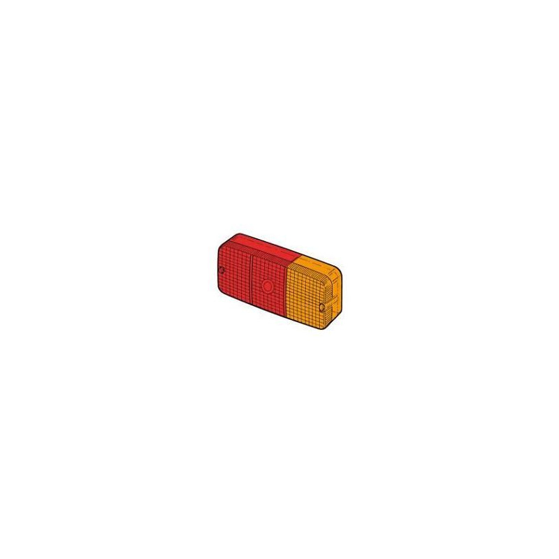 LENTE FANALE POST DX/SX SENZA TARGA