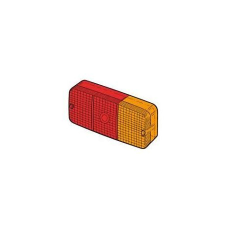 LENTE FANALE POST DX/SX SENZA TARGA