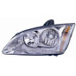 FARO FANALE PROIETTORE SX H1,H7 CROMATA ELETTRICA FORD FOCUS (DAW/DBW) 2004 2008 OEM 1385257