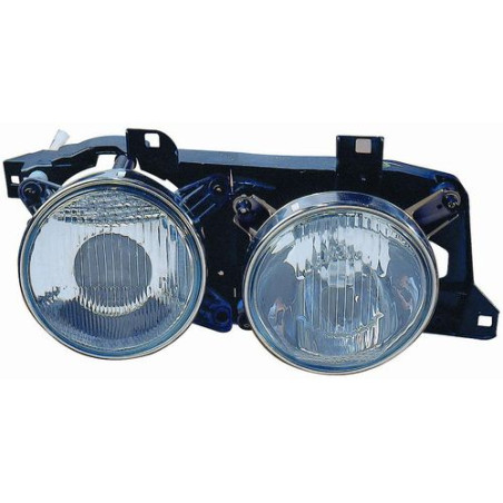 FARO FANALE PROIETTORE DX H1,H1 COMPLETO ELETTRICA BMW SERIE 7 E32 1988 1994 OEM 63121378326