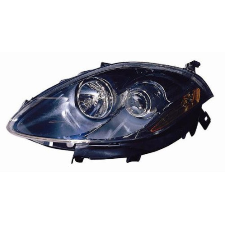 FARO FANALE PROIETTORE DX 2H1 BLU FIAT BRAVO (198) 2007 2014 OEM 51816980