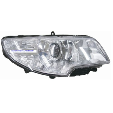 FARO FANALE PROIETTORE DX H3 SENZA SCRITTA SUPERB SKODA SUPERB (3T4/3T5) 2008 2013 OEM 3T1941018C