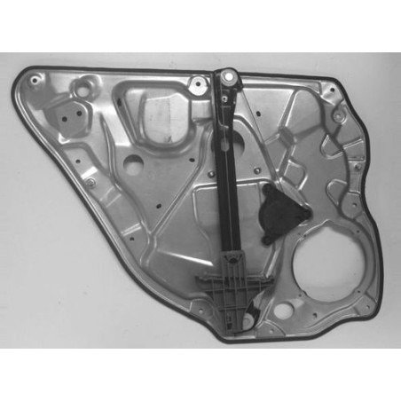 MECCANISMI ALZACRISTRALLO SU PANNELLO POST DX 5 VOLKSWAGEN CROSS POLO (9N3) 2005 2009 OEM 6Q4839462