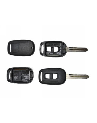 GUSCIO PER CHIAVI NERO 2 CON VITE E NO TASTI IN GOMMA HU46 CHEVROLET CAPTIVA 2007 2012