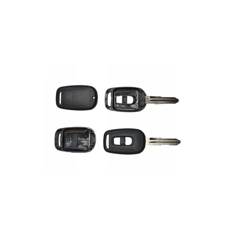 GUSCIO PER CHIAVI NERO 2 CON VITE E NO TASTI IN GOMMA HU46 CHEVROLET CAPTIVA 2007 2012