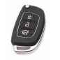 GUSCIO PER CHIAVI NERO CON BORDO CROMATO 3 TOY49 HYUNDAI i30 (FD) 2007 2012