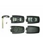 GUSCIO PER CHIAVI NERO CON TASTI ARGENTO 4 NUOVO STILE DI EMERGENZA BMW SERIES 5 (E60/E61) 2003 2010