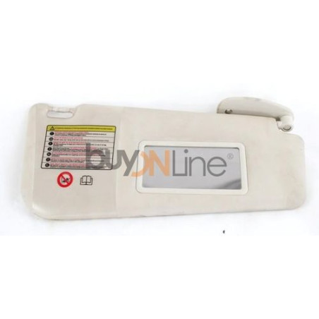 PANTINA ALETTA PARASOLE PARASOLE DX BEIGE FIAT GRANDE PUNTO (199) 2005 2012 OEM 735411165