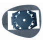 VETRO CON PIASTRA DX LANCIA Y (843) 2003 2011 OEM 71734083