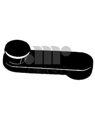 MANIGLIA ALZ ANT DX/SX MARRONE IN PLASTICA FIAT UNO (146/158) 1983 1989 OEM 5952609