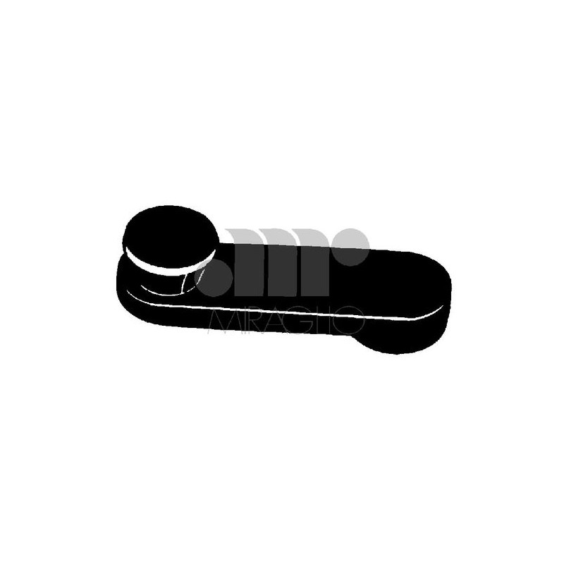 MANIGLIA ALZ ANT DX/SX MARRONE IN PLASTICA FIAT UNO (146/158) 1983 1989 OEM 5952609