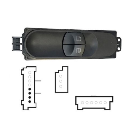 PULSANTIERA ALZACRISTRALLO SX 4 2 MERCEDES-BENZ SPRINTER (W907/W910) 2018  OEM A9065450513