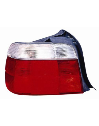 FANALE POST DX BIANCO/ROSSO SENZA BMW SERIES 3 COMPACT (E36) 1994 1998 OEM 82199402925
