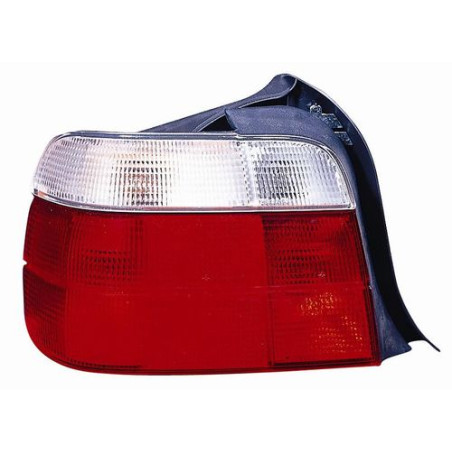 FANALE POST DX BIANCO/ROSSO SENZA BMW SERIES 3 COMPACT (E36) 1994 1998 OEM 82199402925