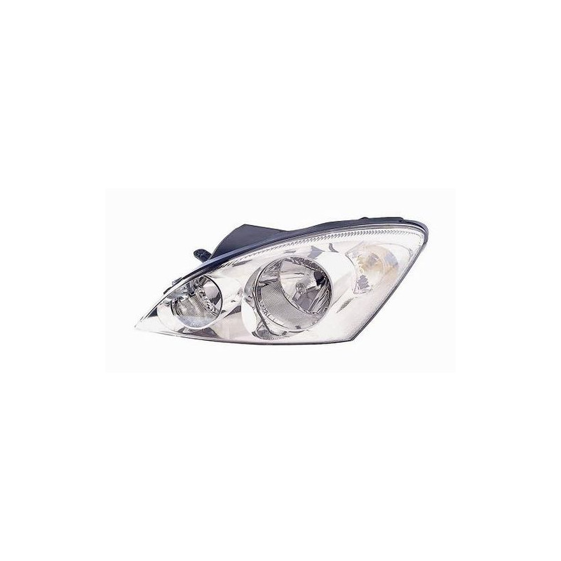 FARO FANALE PROIETTORE SX 3 H1,H7 CROMATA ELETTRICA KIA CEED 3D (ED) 2007 2010 OEM 921011H000