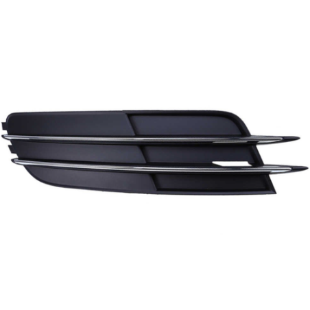 GRIGLIA PARAURTI ANT DX NERA CROMATI AUDI A6 (4GH/4GJ/4G2/4GC/4G5/4GD) 2010 2014 OEM 4G0807682F9B9