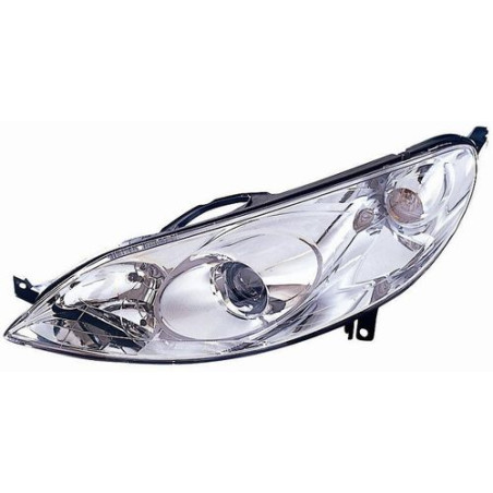 FARO FANALE PROIETTORE SX H7,H1 ELETTRICA PEUGEOT 407 (6D/6C) 2004 2010 OEM 620890